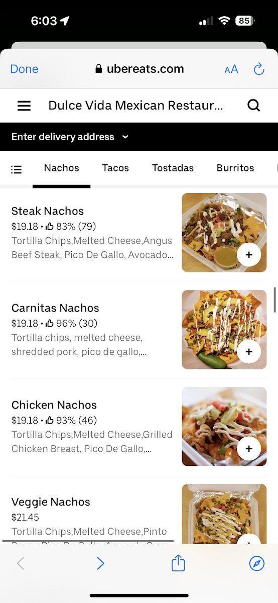 Dulce Vida Mexican Restaurant Menu - Image 6